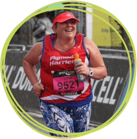 Leesa Pethick from Plymouth is organising a 10k your way virtual event